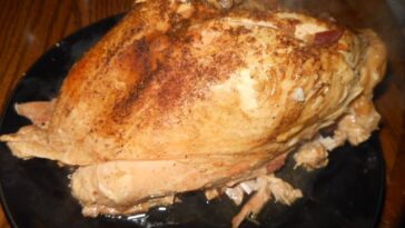 Delicious and Tender Turkey Breast from Crock Pot.